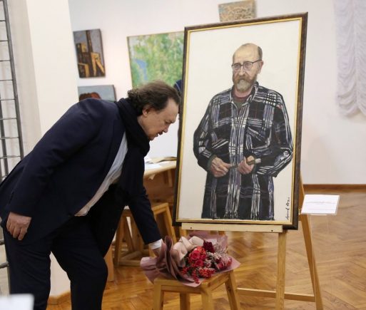 Андрей Борисов свой юбилей открыл выставкой друга
