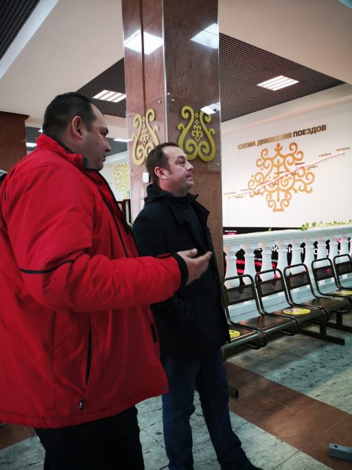 Министр транспорта Магаданской области посетил станцию Нижний Бестях