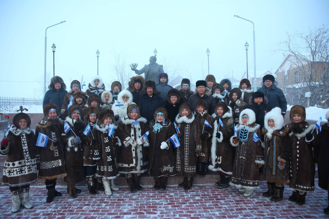 Карта оленекского района