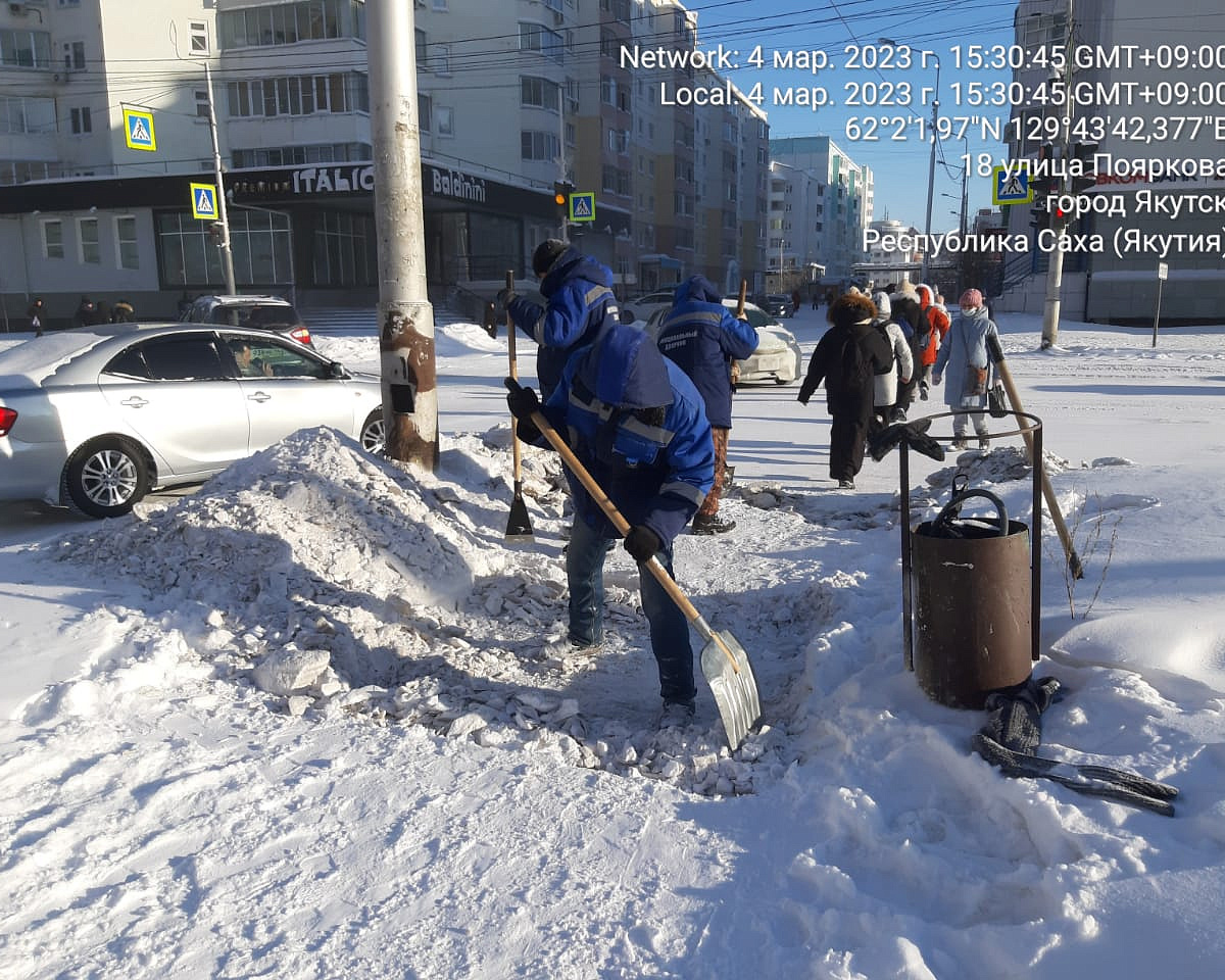 Почему не чистят снег