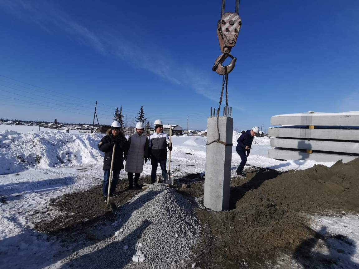 В Качикатцах строят многоквартирный дом