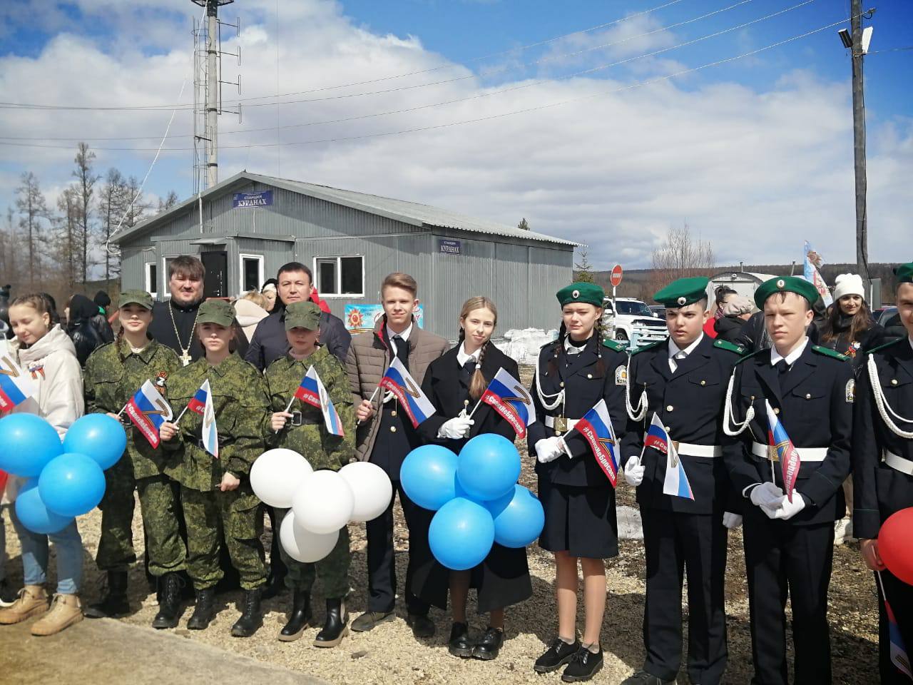 В Нижнем Куранахе встретили Эшелон Победы | 09.05.2023 | Якутск - БезФормата