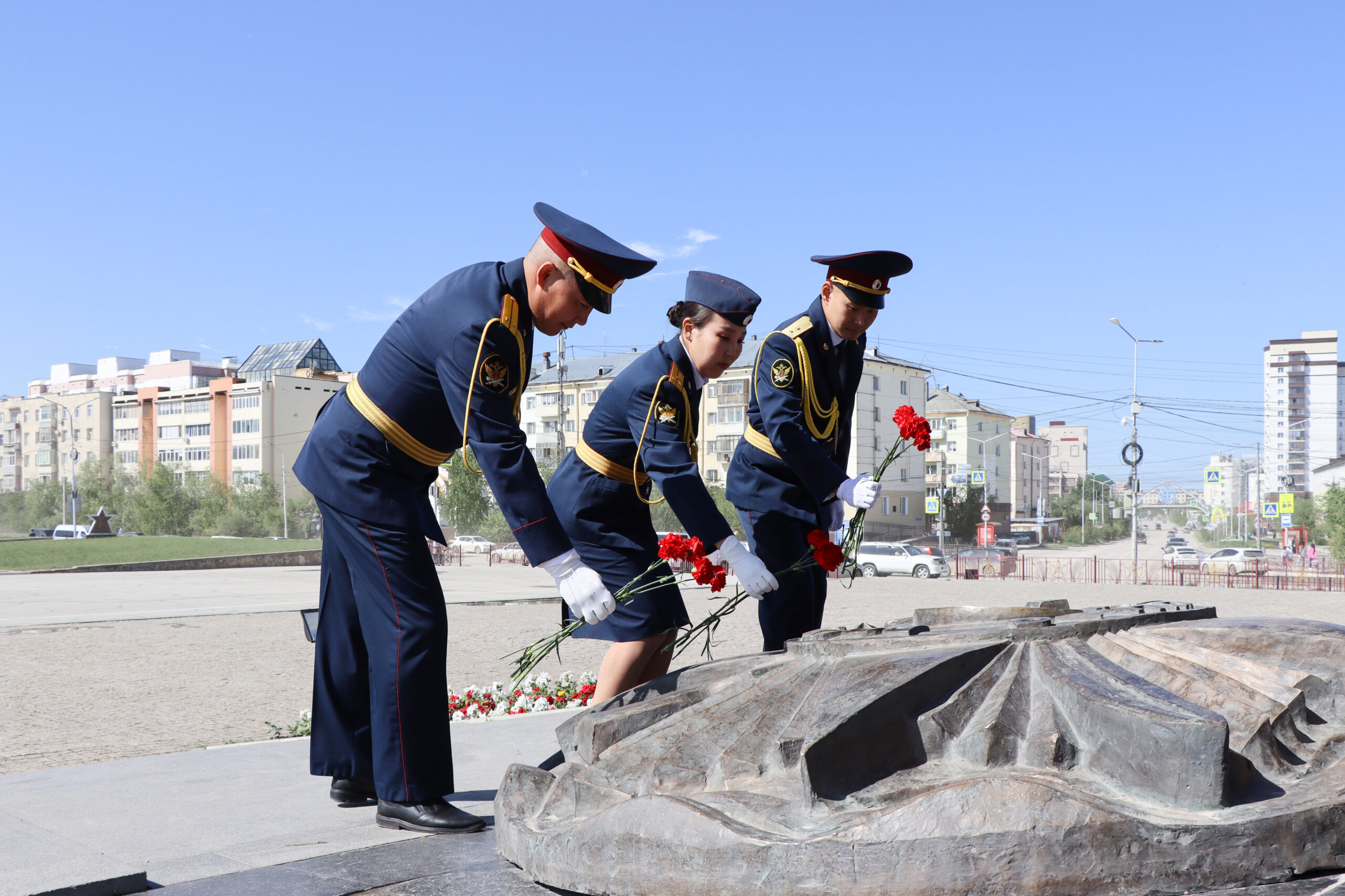 Эскиз памятника погибшим воинам