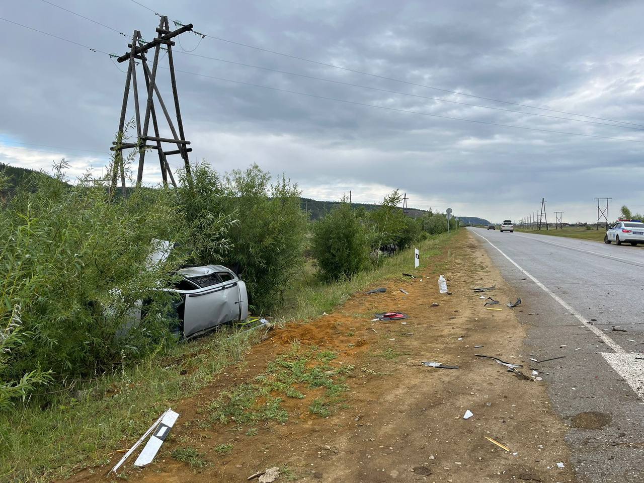 Ланд Крузер разбит в хлам: Пьяный водитель устроил ДТП