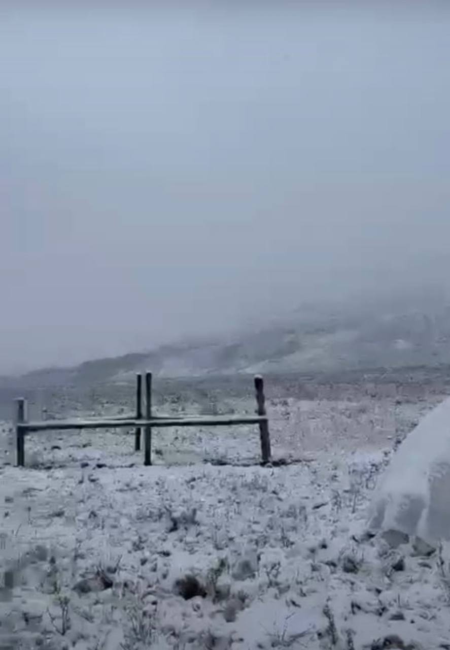 Зима пришла неожиданно… в августе