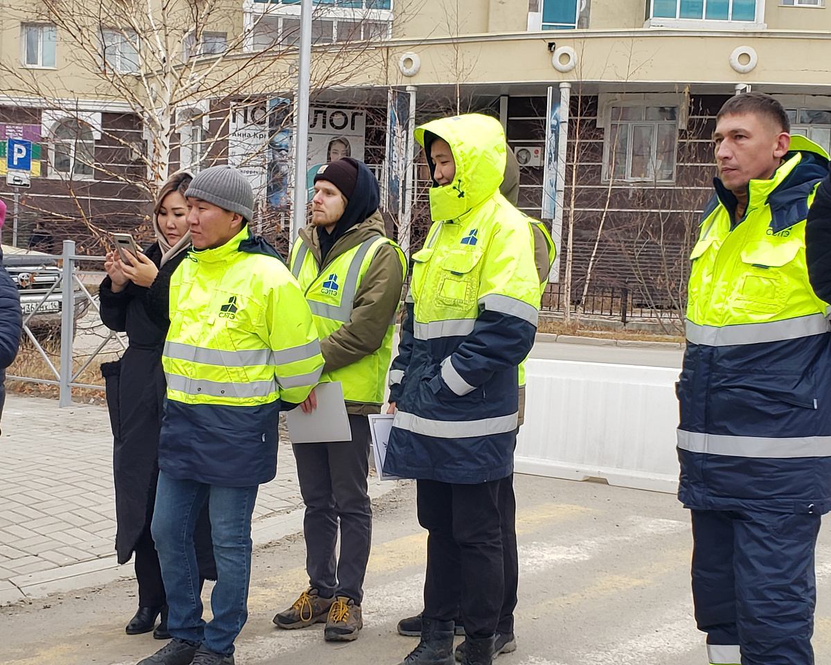 В Якутске открыли отремонтированную улицу Островского