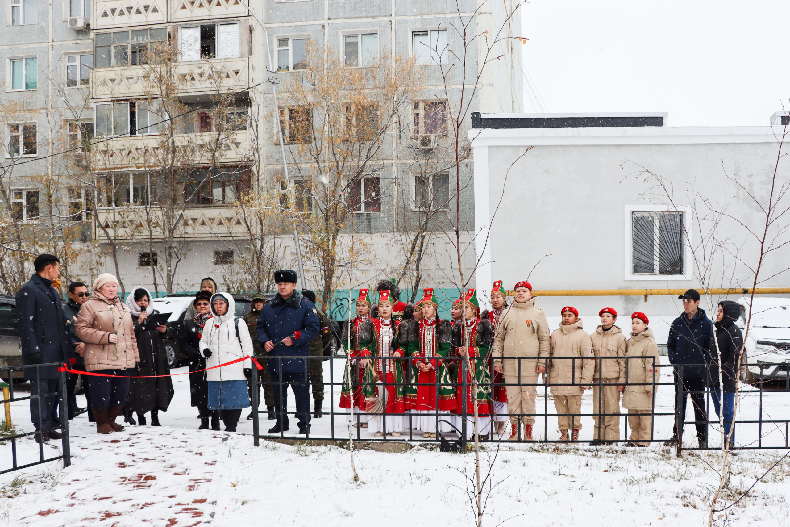 Открылась аллея памяти ветеранов ВОВ