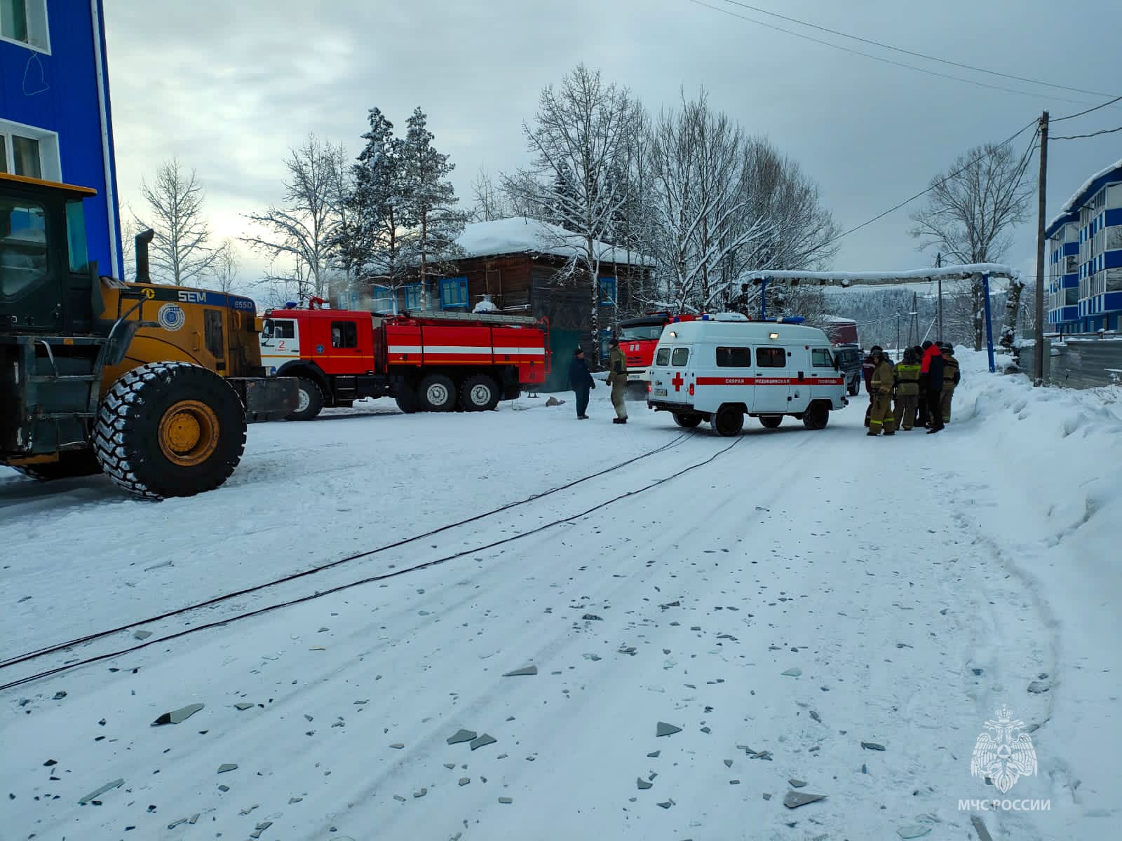 Срочно! Взрыв в жилом доме