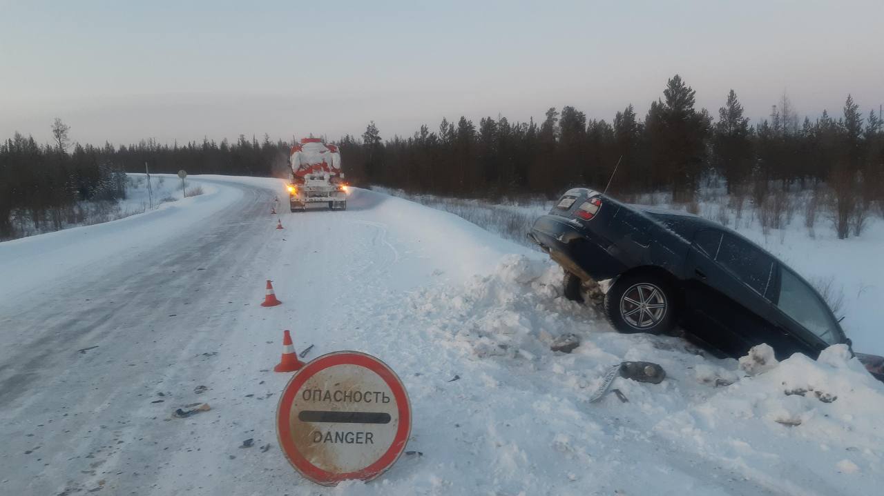 Водитель получил серьёзные травмы при ДТП