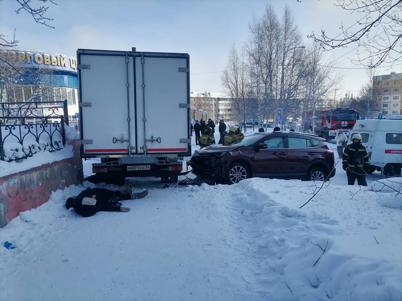 Случайная жертва ДТП: Женщина погибла на месте