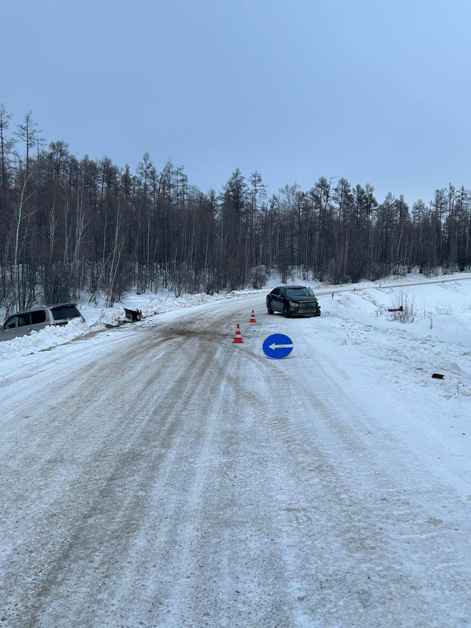 Второе ДТП в Хангаласском улусе: пострадали автоледи и пассажирка