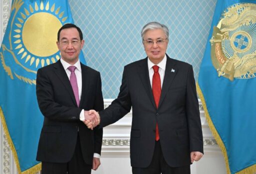 Встреча главы Якутии с президентом Республики Казахстан