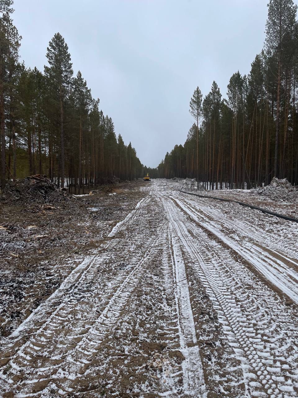 Продолжается строительство межпоселкового газопровода