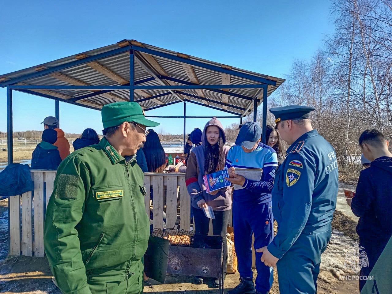 За 6 дней в Якутии зарегистрировано 7 природных пожаров