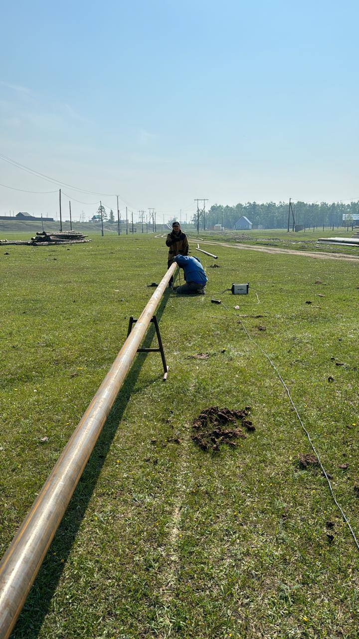 В селе Харбала начались работы по строительству газовых сетей | 11.06.2024  | Якутск - БезФормата