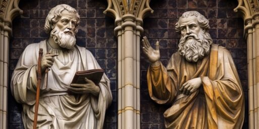 St Peter and St Paul statue generative AI
Апостолы Петр и Павел