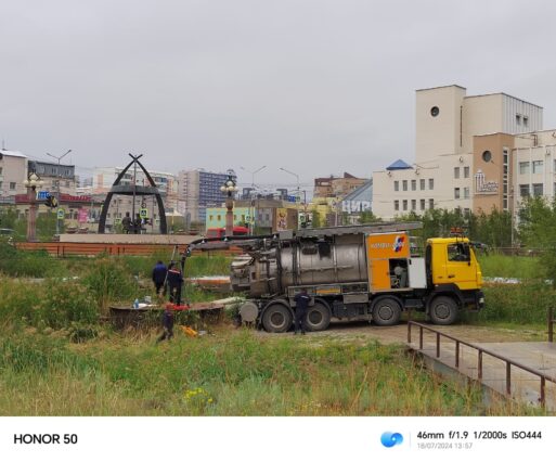 Водоканал промыл более 17 тысяч метров сетей водоотведения