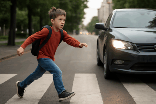 Родители, вы в курсе? Ваш ребенок может быть следующим под колесами!