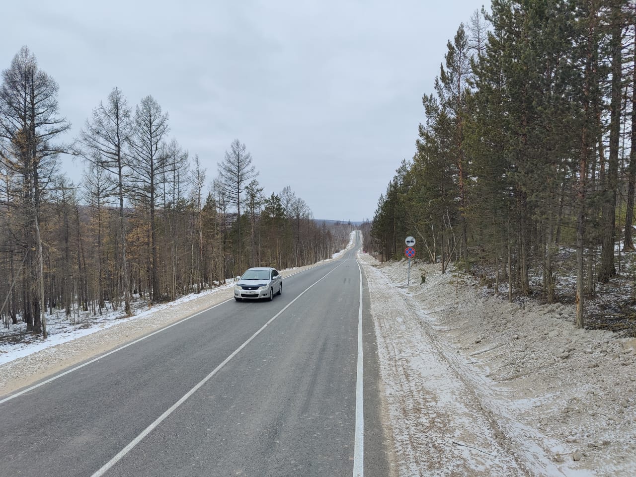 В Якутии на автодороге «Амга» завершают ремонт 10-километрового участка