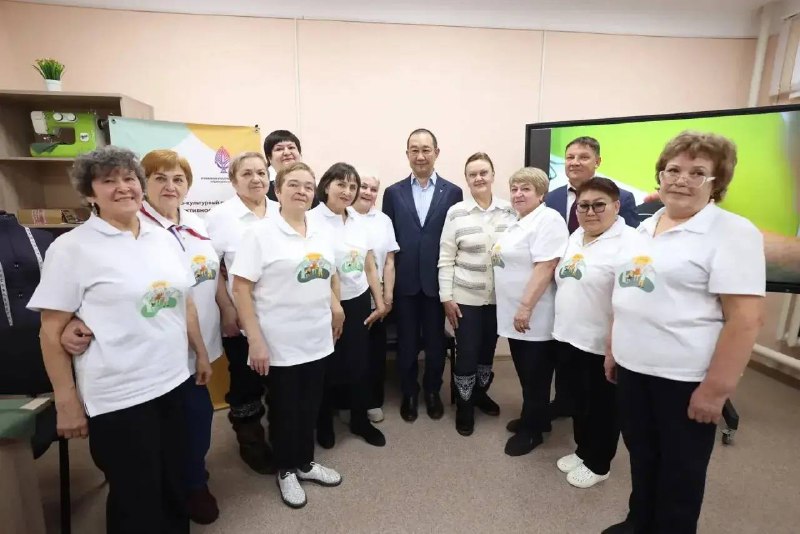 Глава Якутии выехал в Алданский район