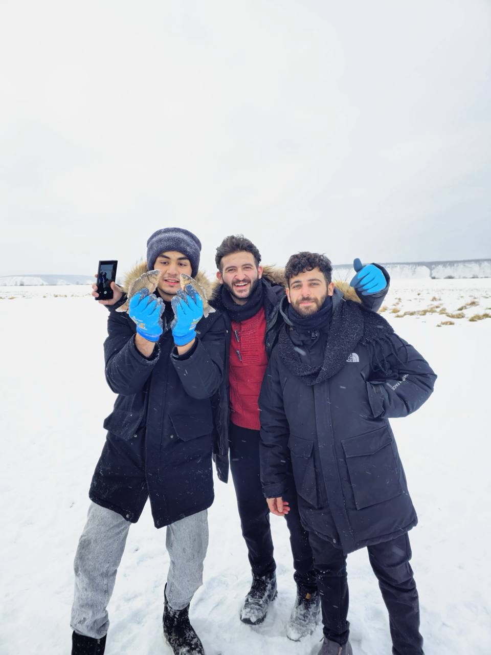 Впервые погрузились в атмосферу уникального зимнего промысла