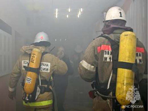 Пожар в общежитии на ул.Сергеляхской