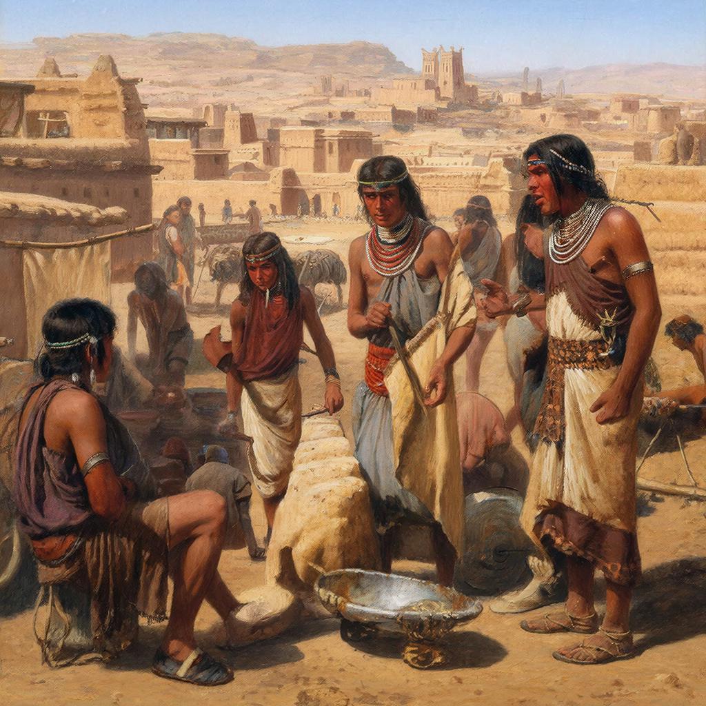 Тайна лицевых татуировок у детей в Нубии