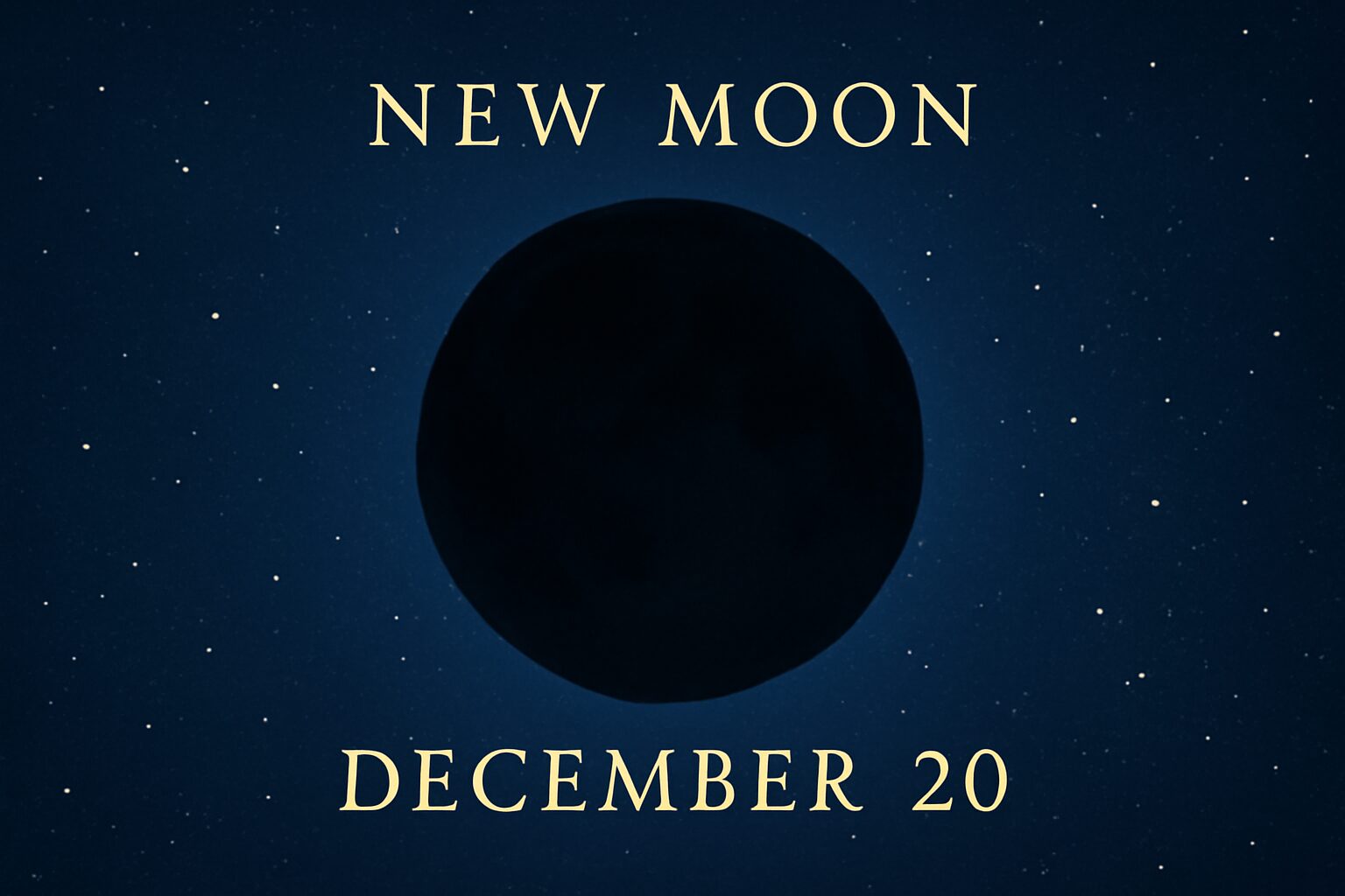 Финальное новолуние года 20 декабря: Каким будет день для 12 зодиакальных знаков?