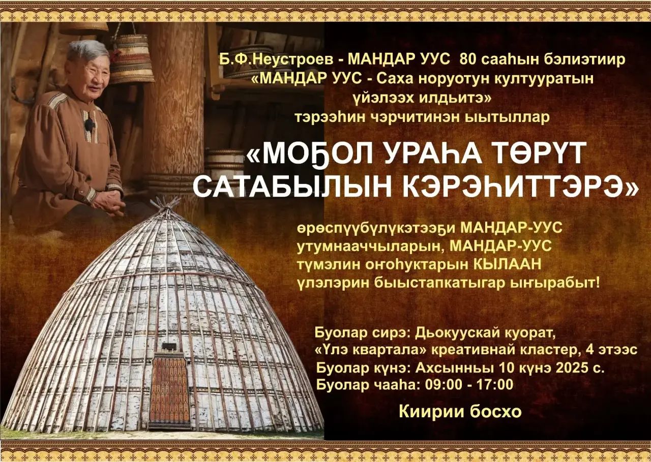 Мандар Уус – вечный хранитель культуры народа саха