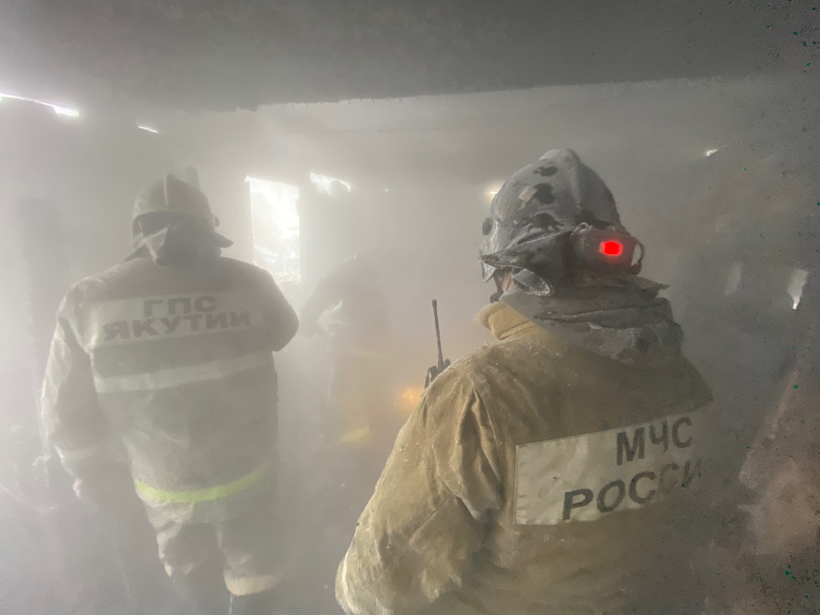 МЧС раскрыл пожар в селе Ыллымах