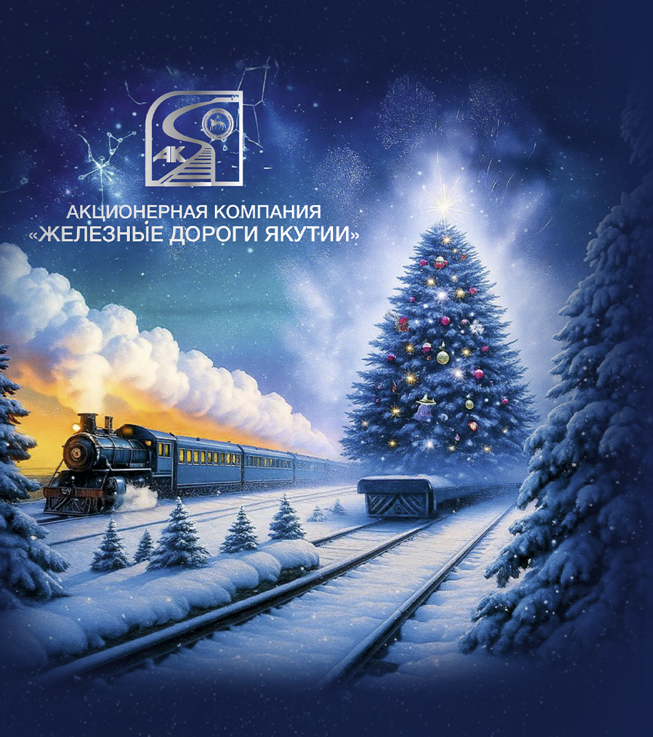 ЖДЯ поздравляет с Новым годом!