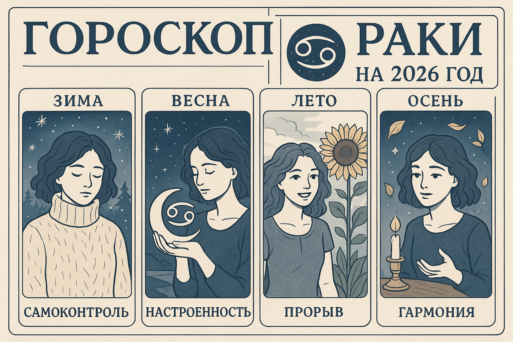 Гороскоп для Раков на 2026 год