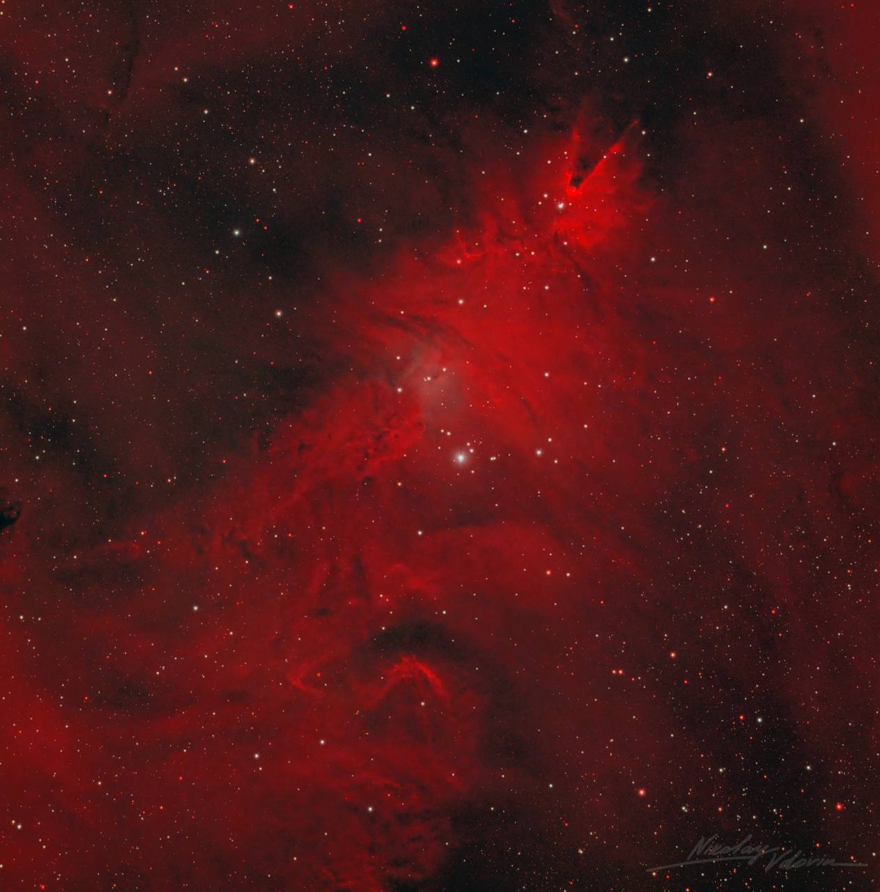 «Роскосмос» поделился снимком туманности