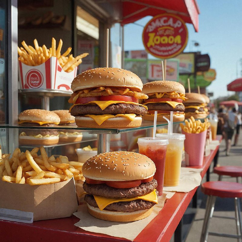 Великобритания ввела запрет на рекламу фастфуда