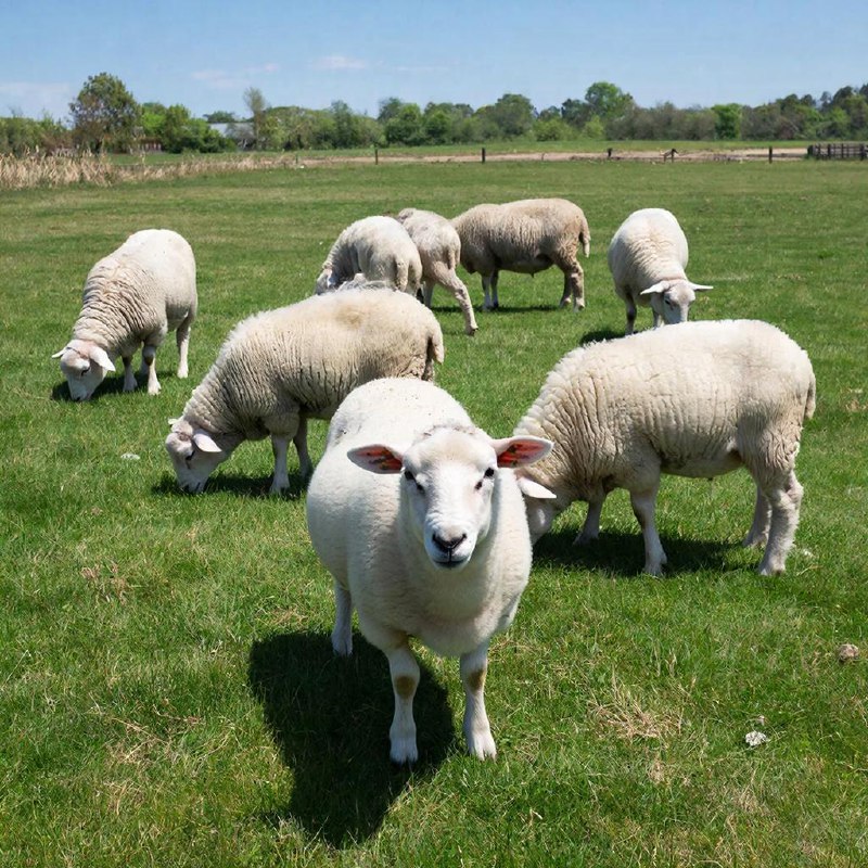 Овцы устроили переполох в баварском супермаркете