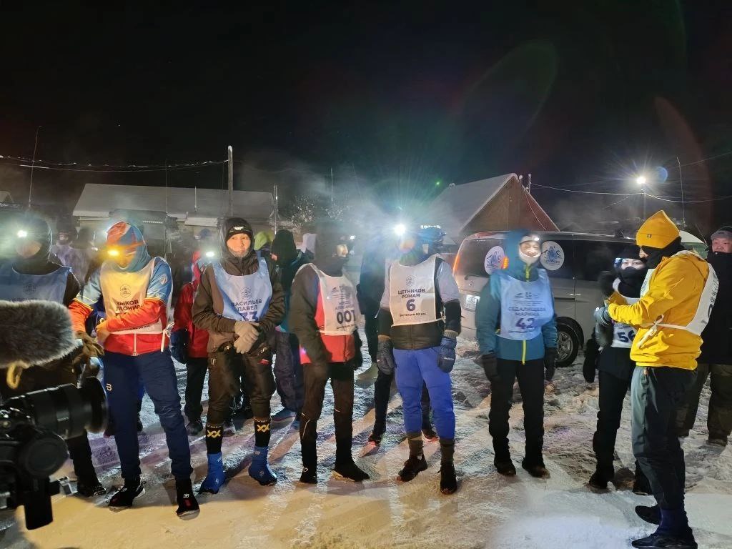 Марафон на Полюсе холода: старт забега «безумцев»