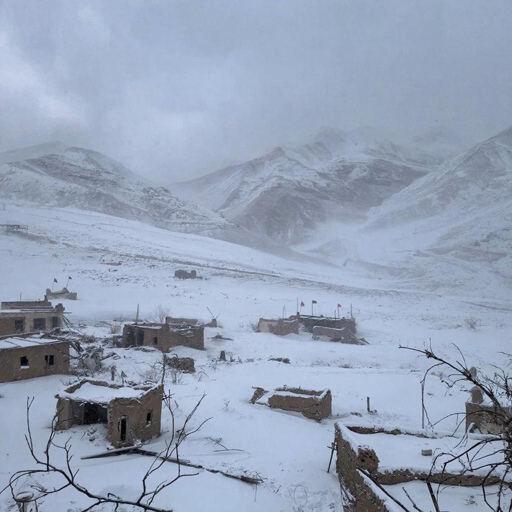 Снежные бури и ледяные дожди в Афганистане