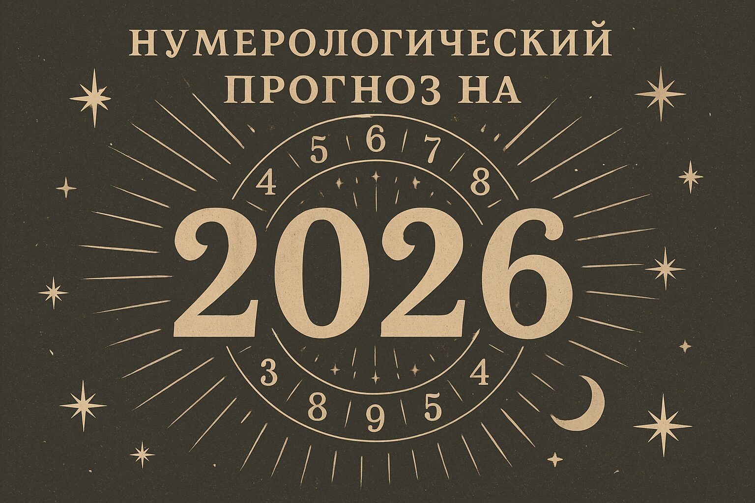 Нумерологический прогноз на 2026-й год