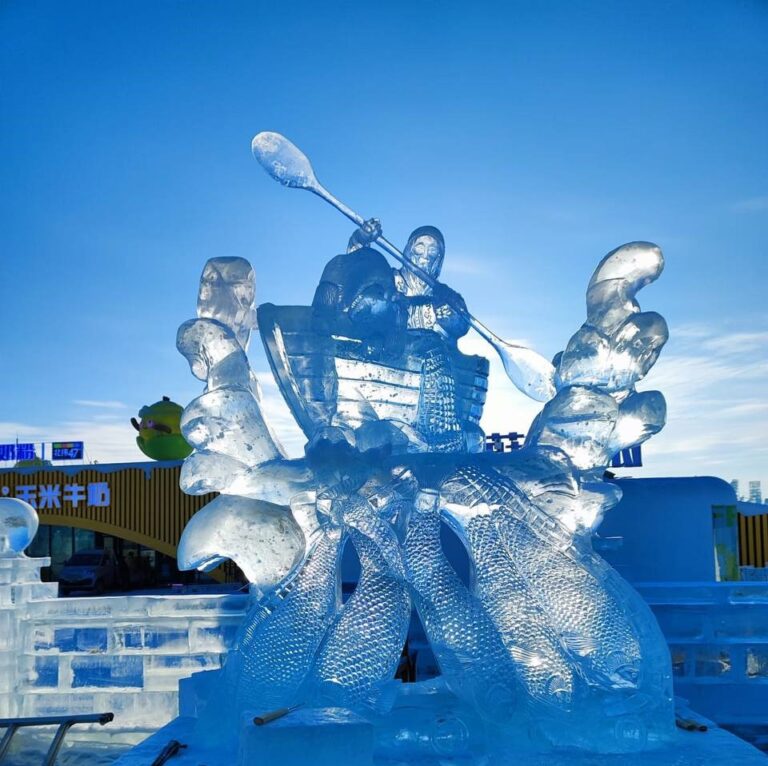 Харбин: Успех якутян на международном фестивале ледяных скульптур «Сказочный мир»