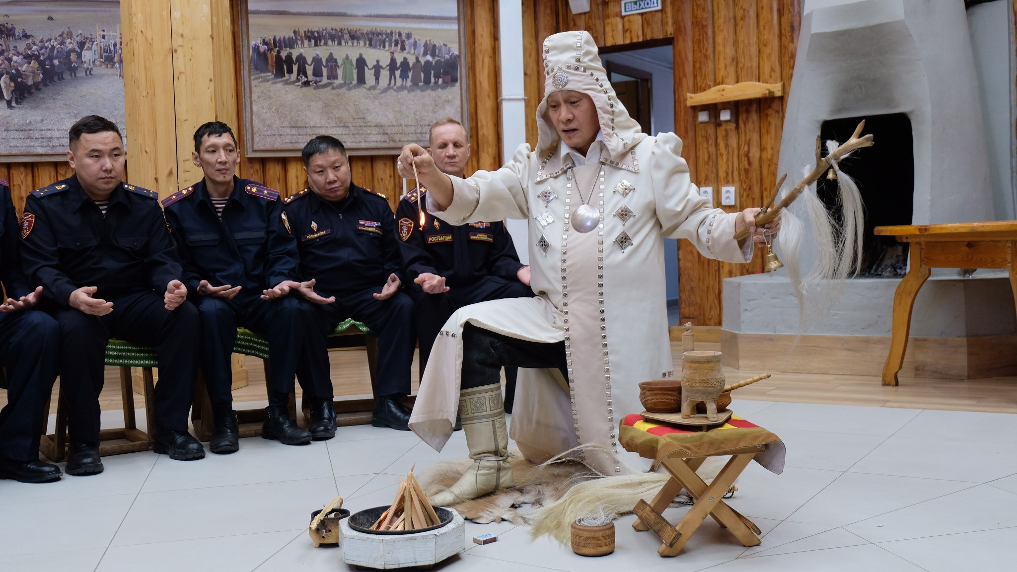 Росгвардейцы получили алгыс на службу