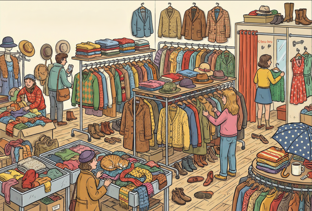 Найди свитер на картинке: Время тренировать мозг!