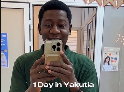 Видео: Гость из Африки говорит по-якутски