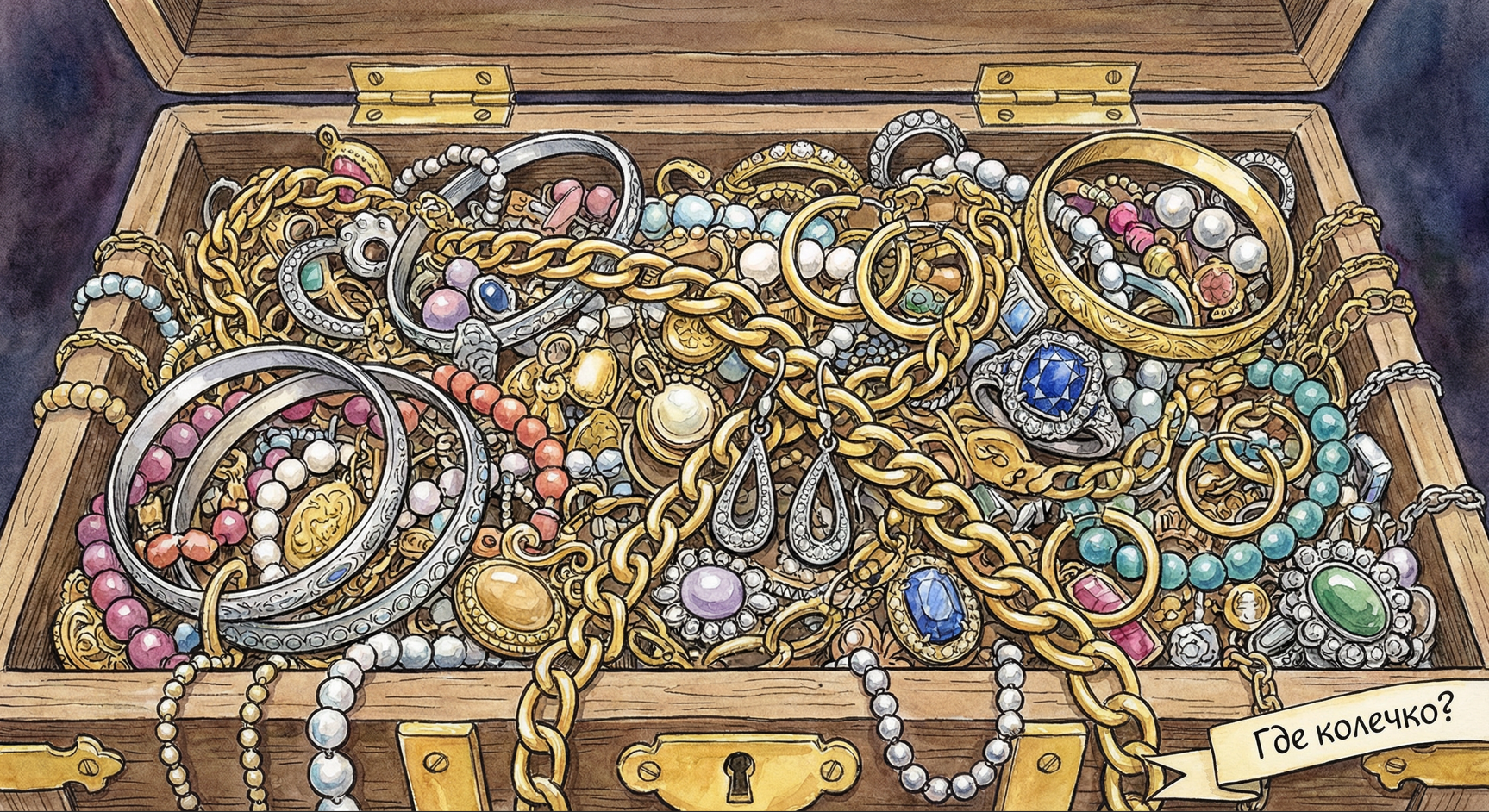 Экспресс-тест для мозга: Найди кольцо за 5 секунд!