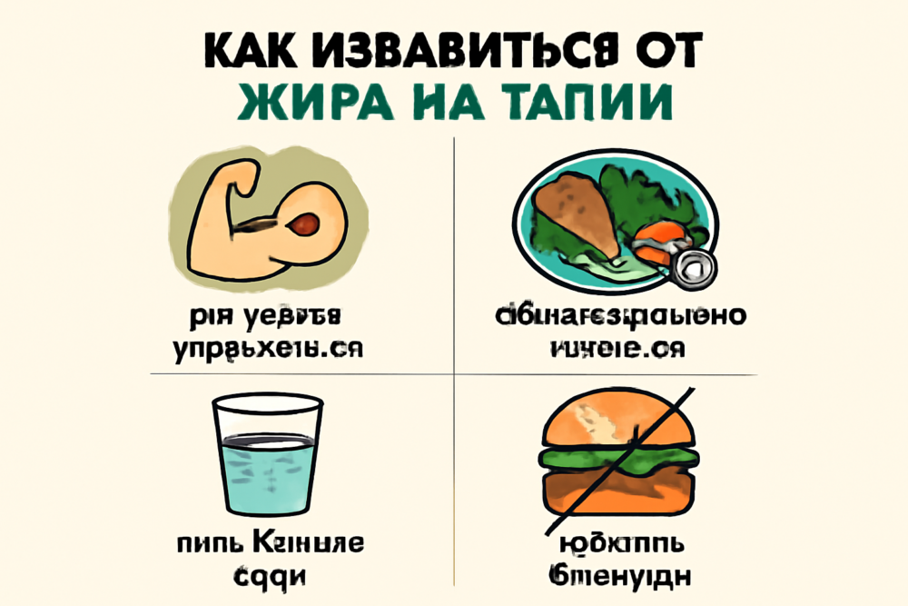 Как избавиться от жира на талии