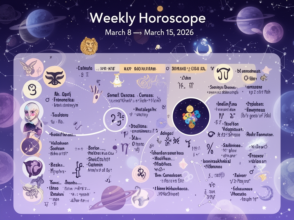 гороскоп с 8 по 15 марта