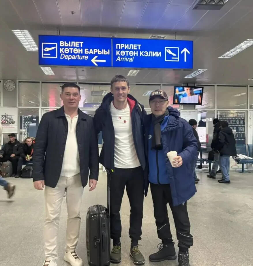 Легенды лыжни России Крюков и Бессмертных в Якутске