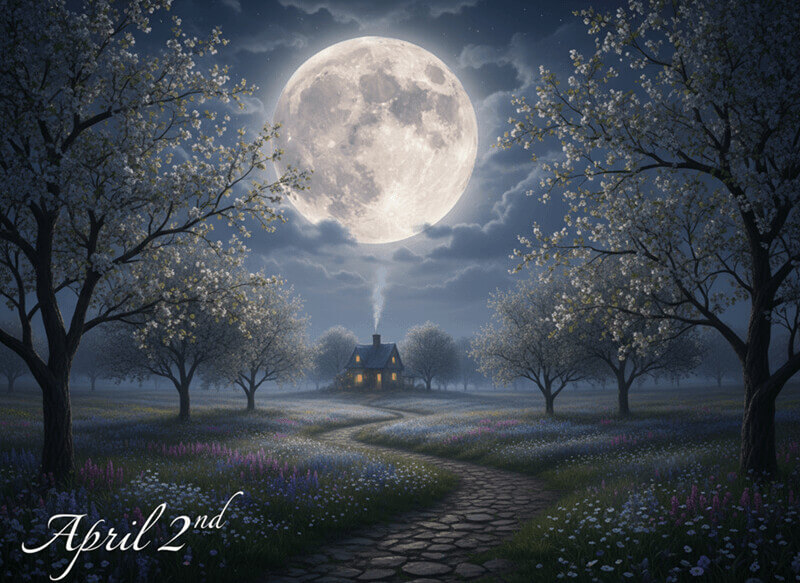 полнолуние 2 апреля