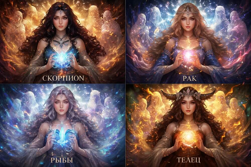 4 знака зодиака которые наделены духовной энергией рода
