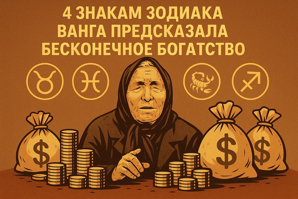 4 знакам зодиака Ванга предсказала бесконечное богатство