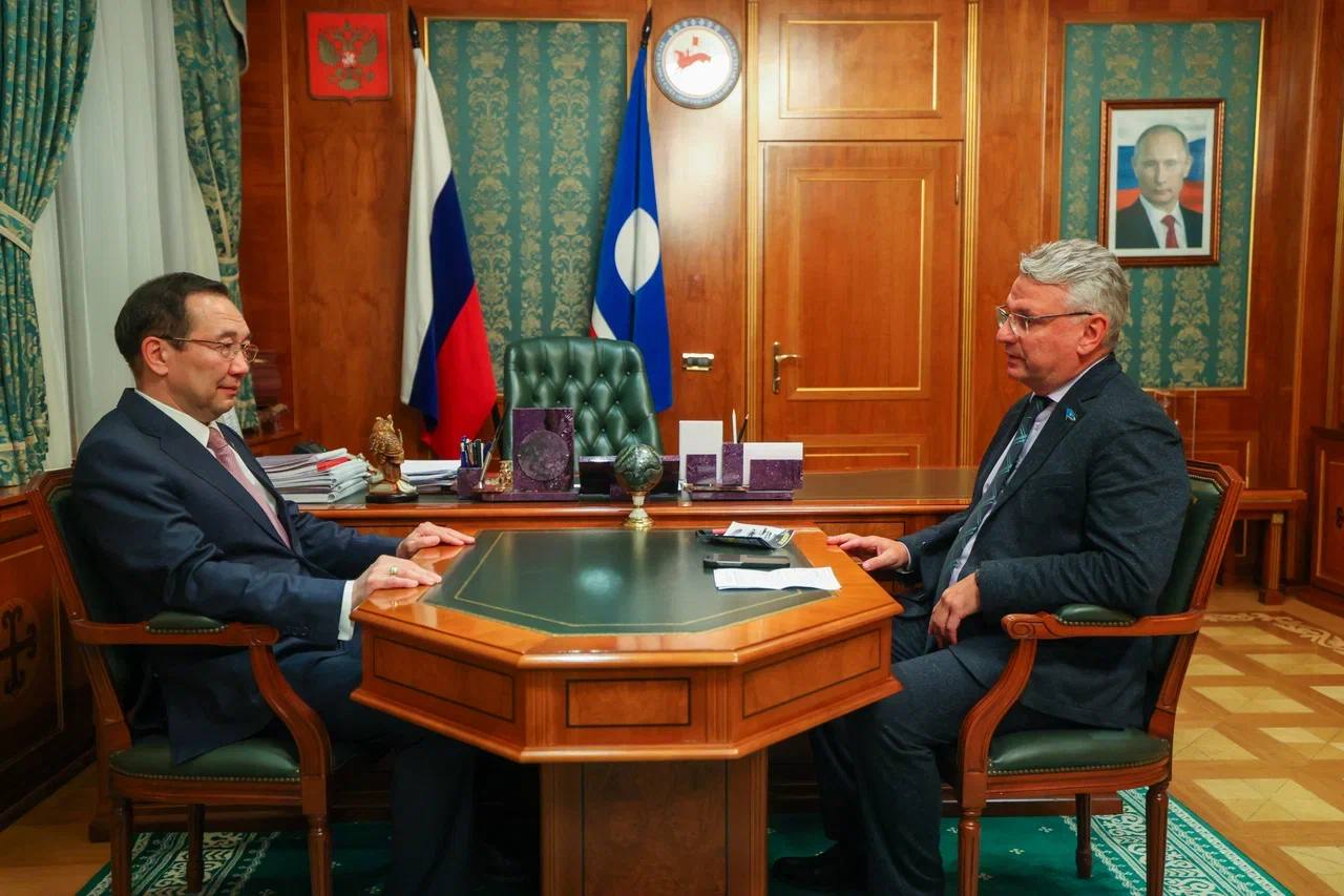 О чем говорили глава Якутии и лидер регионального ЛДПР